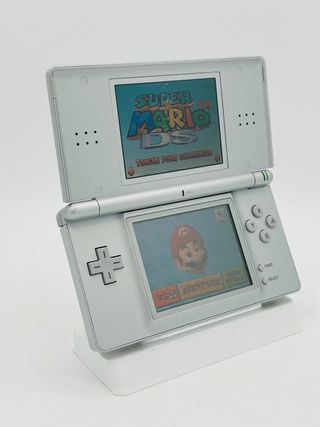 Nintendo DS Lite Silver Grigio Console Boxata CIB