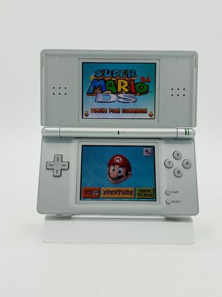 Nintendo DS Lite Silver Grigio Console Boxata CIB