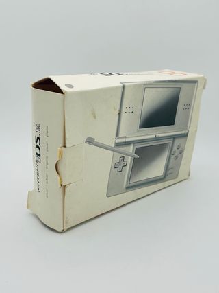 Nintendo DS Lite Silver Grigio Console Boxata CIB