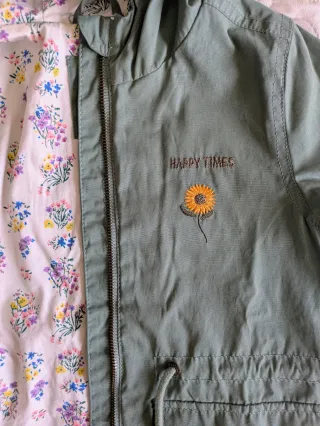 Chaqueta verde Sfera 6 años