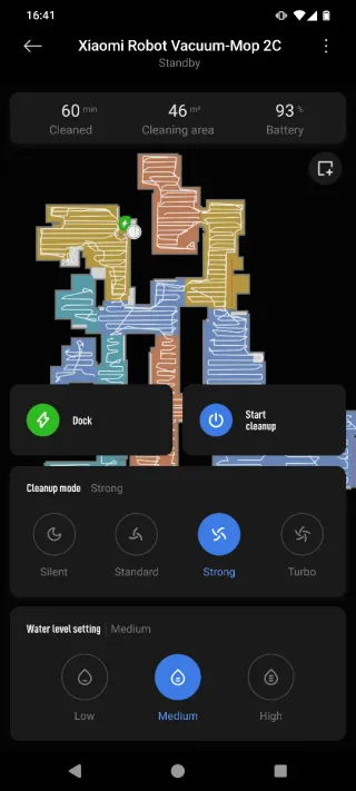 Aspirador Xiaomi Mi Robot Vacuum Mop 2C