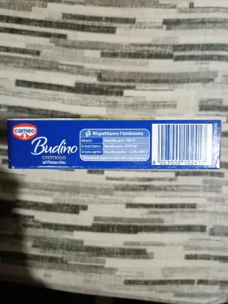 Set 3 scatole Cameo Budino Cremoso al Pistacchio