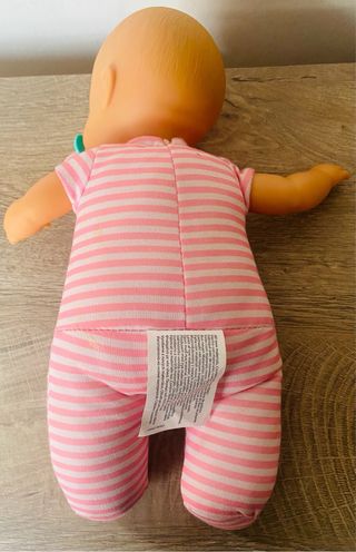 Muñeco Nenuco Pijama Rayas y Chupete