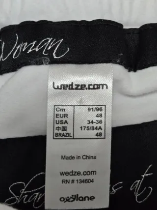 Conjunto esquí mujer T44 rojo y blanco