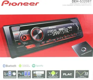 Radio CD Coche Pioneer Bluetooth USB
