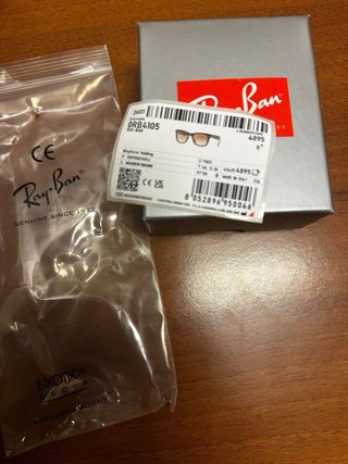 Ray-Ban 4105 Folding Wayfarer Marroni