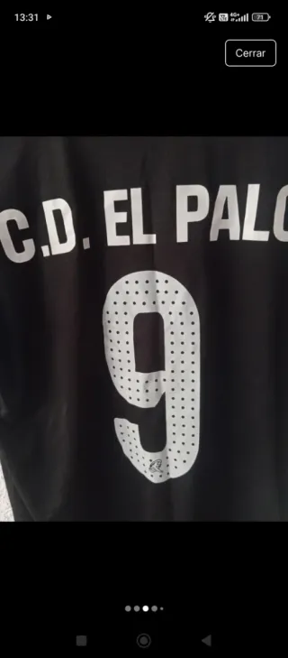 Camiseta Fútbol CD El Palo Málaga
