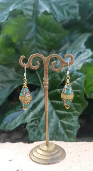 Pendientes Tibetanos Jade