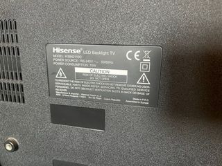 TV Hisense 38.5 Negra