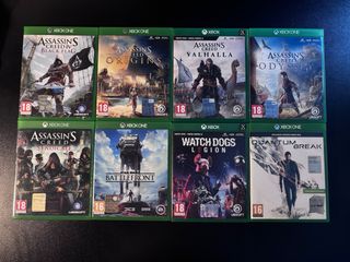 Xbox One S 1TB + Giochi + Cavo di alimentazione.