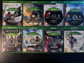 Xbox One S 1TB + Giochi + Cavo di alimentazione.