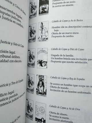 Combinaciones con  el tarot, de Dorothy Kelly