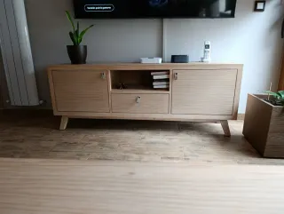 Mesa centro 160x40x60  y mesa de TV 110x60x46