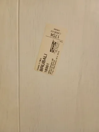 Cabecero cama madera beige Ikea