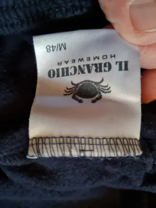 Tuta uomo Il Granchio blu cotone M