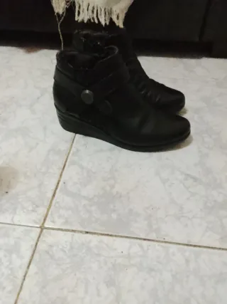 Botines negros