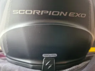 Casco Scorpion Exo-391 Aaxo Negro Rosa