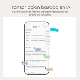 Plaud NotePin S Grabadora Voz IA