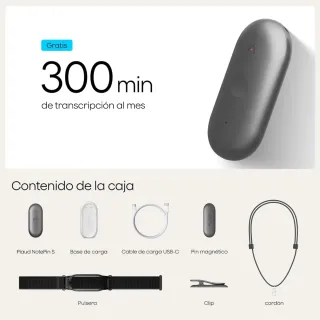 Plaud NotePin S Grabadora Voz IA