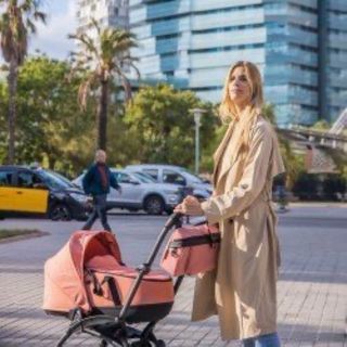 Bolso organizador para carrito de bebé, NIK+DOM.