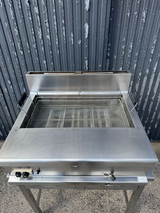 Freidora Gas Inox Sobremesa
