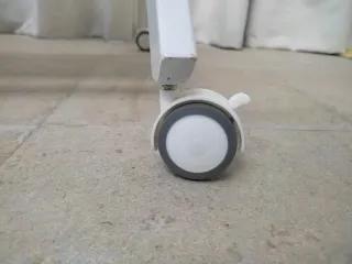 Minicuna con bajeras y nórdico