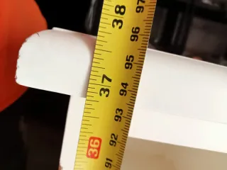 Botellero blanco con 2 cajones