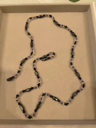 Collana/Bracciale Grigio Viola