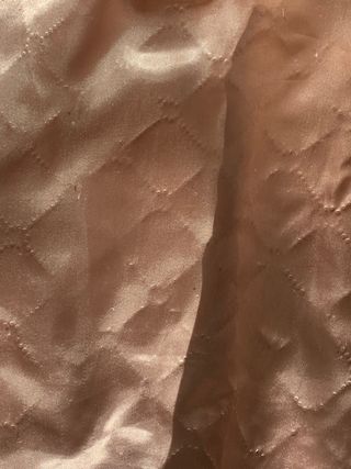 Chaqueta Piel Auténtica Beige y Marrón