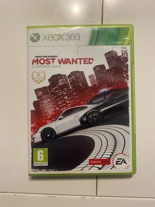 Xbox 360 Need for Speed Most Wanted