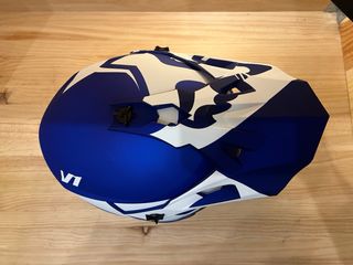 Casco FOX + Gafas 100%