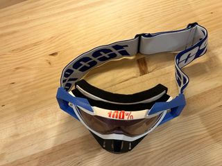 Casco FOX + Gafas 100%