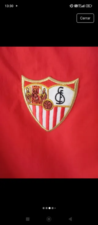 Chubasquero Sevilla FC Umbro Rojo