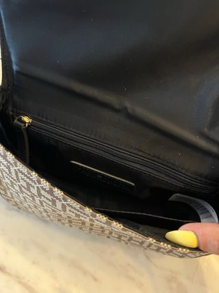 Bolso Tommy Hilfiger Marrón y Beige