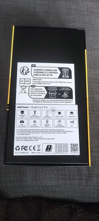 Ulefone RUGKING 2 Pro Movil Irrompible - Nuevo