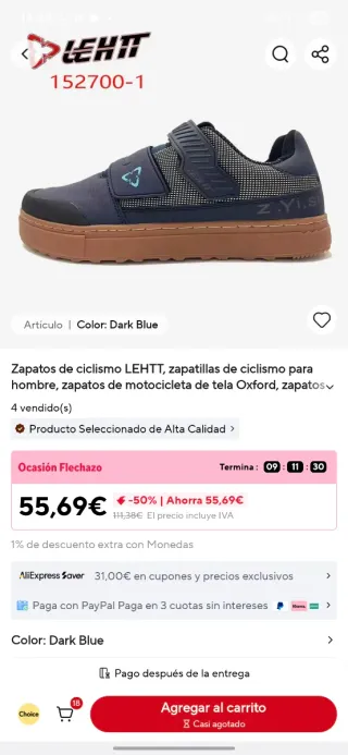 Zapatos Ciclismo LEHTT Senderismo al aire libre