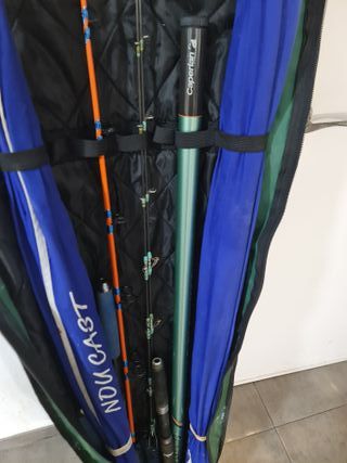 Caña de pescar 8 metros sin usar