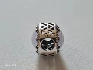 Charm Pandora Radiant Hearts Cristallo Opale