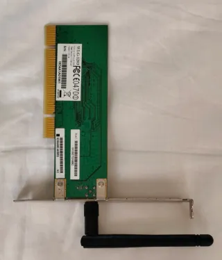 Tarjeta Red Inalámbrica PCI 802.11g Wifi