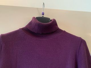 2 maglioni donna tg S viola e bianco