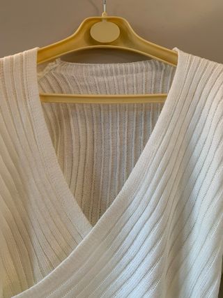 2 maglioni donna tg S viola e bianco