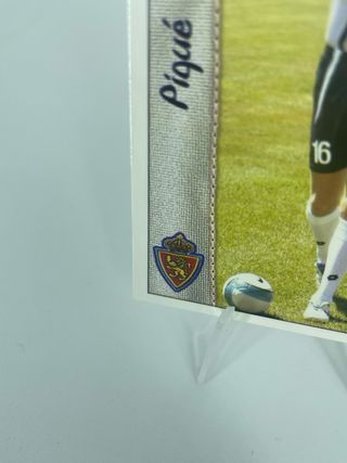 Piqué Rookie Zaragoza Fichas Liga Mundicromo 2007
