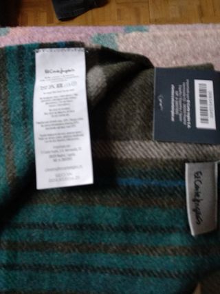 Manta / Plaid de lana y cashmere