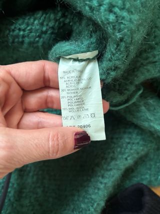 Conjunto falda y jersey de lana/mohair