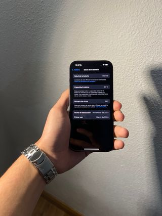 IPhone 15 Pro 128GB Silver Grey