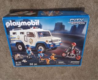 Playmobil City Action 9371 Transporte Dinero