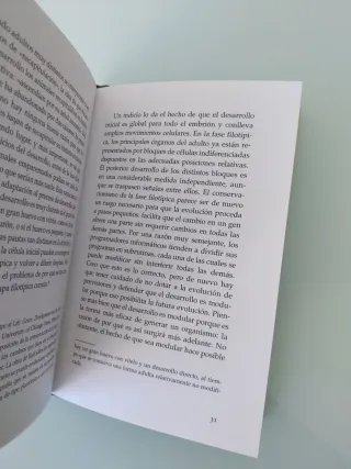 La construcción de la vida. Genes, embriones y evo