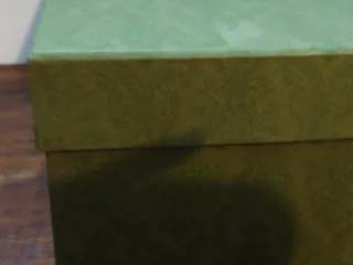 Scatola scarpe Gucci verde