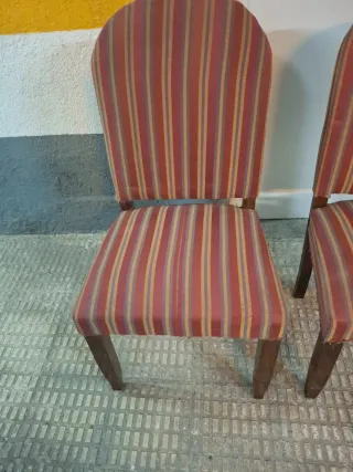 Juego 6 sillas comedor clásicas