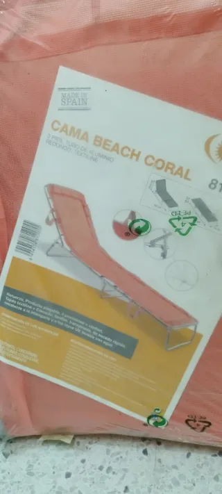 Tumbona Playa Plegable